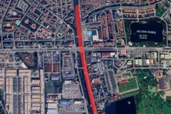 Dự án mở rộng đường Tam Trinh.