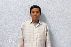 Bị cáo Hồ Trung Nga. (Ảnh: TTXVN phát)