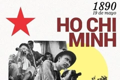 Bài viết ca ngợi Chủ tịch Hồ Chí Minh nhân kỷ niệm 135 năm ngày sinh của Người. (Ảnh: TTXVN)