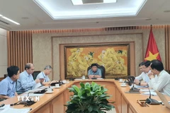 Phó Thủ tướng Nguyễn Chí Dũng họp về Đề án quốc gia khởi nghiệp sáng tạo. (Ảnh: Chu Thanh Vân/TTXVN)
