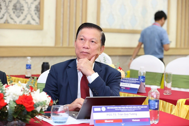 Phó giáo sư Trần Quý Tường - Nguyên Cục trưởng Cục Công nghệ thông tin (Bộ Y tế), hiện là Chủ tịch Hội Tin học y tế. (Ảnh: PV/Vietnam+) ong-tran-quy-tuong.jpg