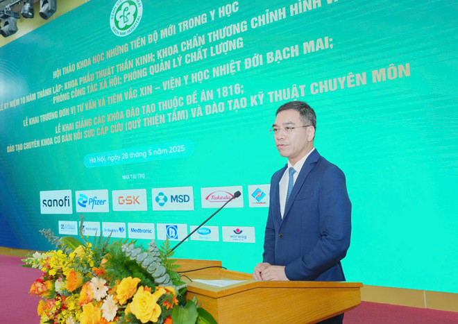 Ông Hà Anh Đức - Cục trưởng Cục Quản lý khám chữa bệnh. (Ảnh: PV/Vietnam+) ong-duc-kcb.jpg