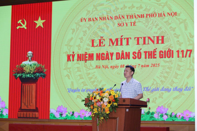 Ông Lê Thanh Dũng - Cục trưởng Cục Dân số (Bộ Y tế). (Ảnh: PV/Vietnam+) ong-dung.jpg