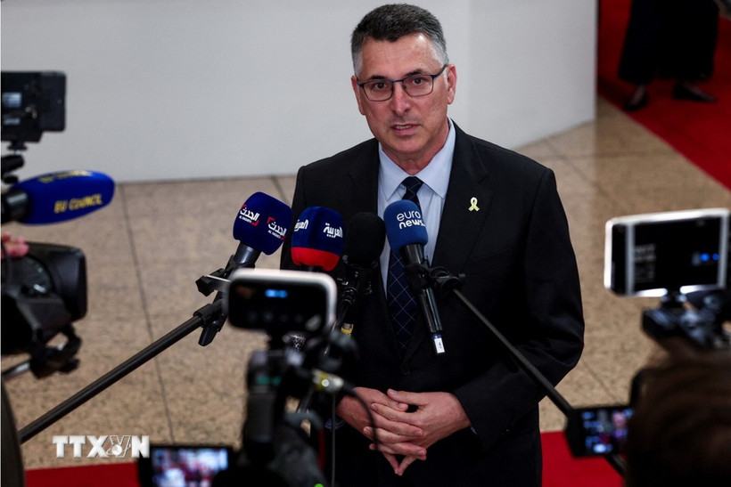Ngoại trưởng Israel Gideon Saar. (Ảnh: REUTERS/TTXVN)