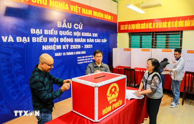 Các bước chuẩn bị cuối cùng đang dần được hoàn thành. (Ảnh: Khánh Hòa/TTXVN)