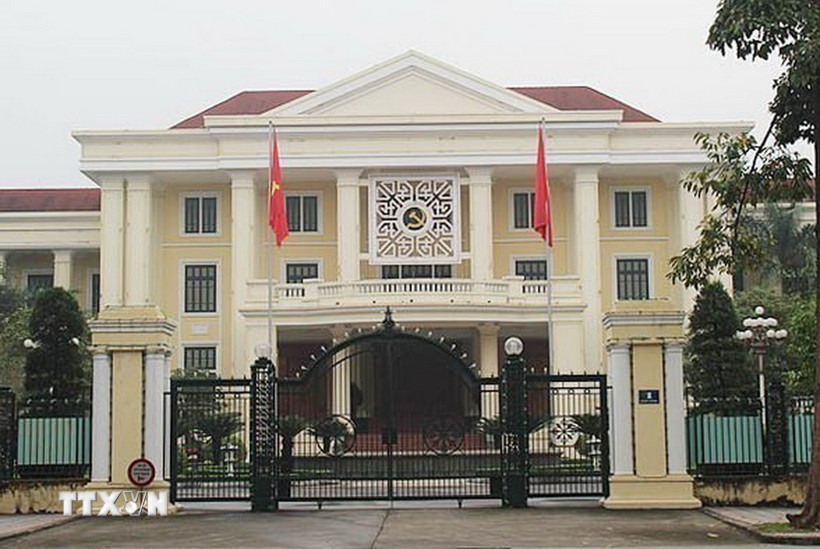 Trụ sở Văn phòng Trung ương Đảng. Ảnh: TTXVN