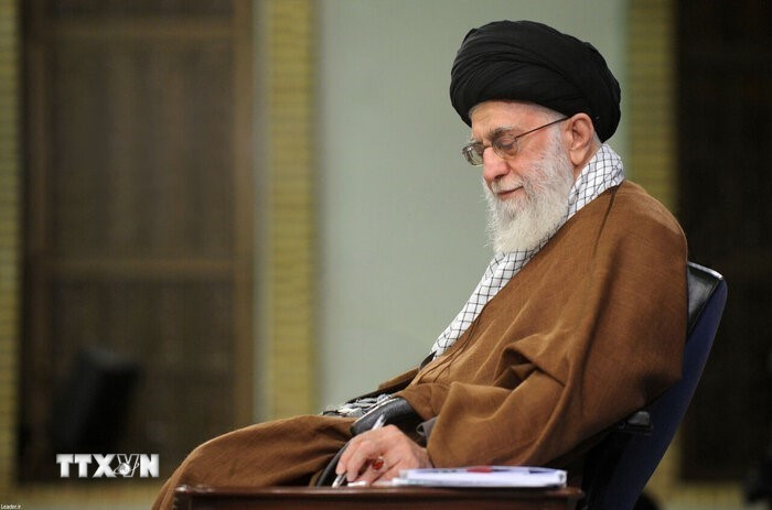 Lãnh tụ tối cao Iran Ali Khamenei. (Ảnh: IRNA/TTXVN)