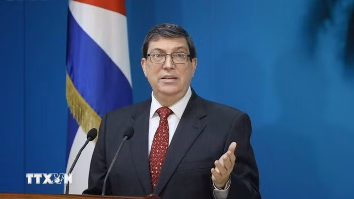 Bộ trưởng Ngoại giao Cuba Bruno Rodriguez. (Ảnh: IRNA/TTXVN)