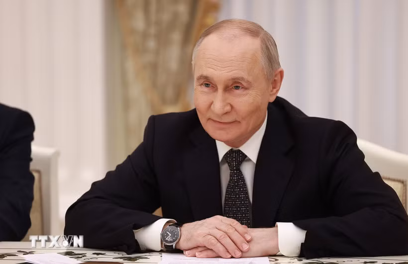 Tổng thống Nga Vladimir Putin. (Ảnh: Dương Giang/TTXVN