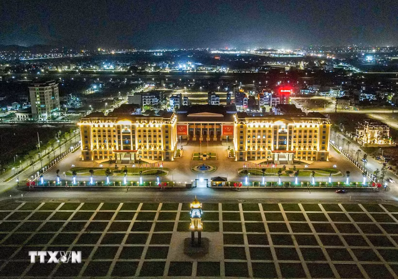 Khu trung tâm hành chính tỉnh Bắc Ninh. (Ảnh: Thanh Thương/TTXVN)