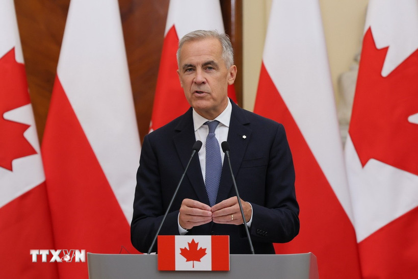 Thủ tướng Canada Mark Carney. (Ảnh: PAP/TTXVN)