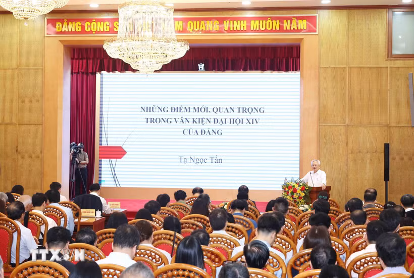 Quang cảnh hội nghị. (Ảnh: Phương Hoa/TTXVN)