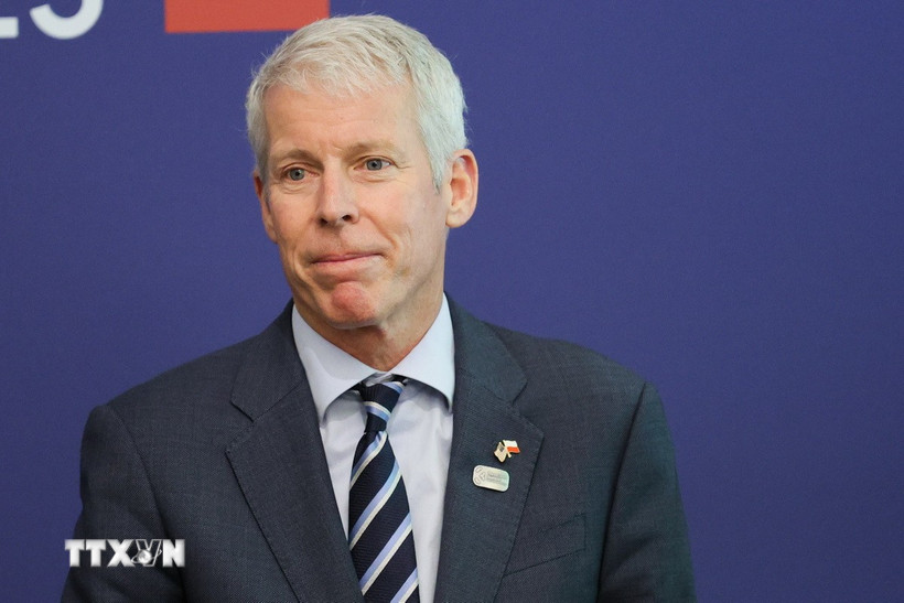 Bộ trưởng Năng lượng Mỹ Chris Wright. (Ảnh: PAP/TTXVN)