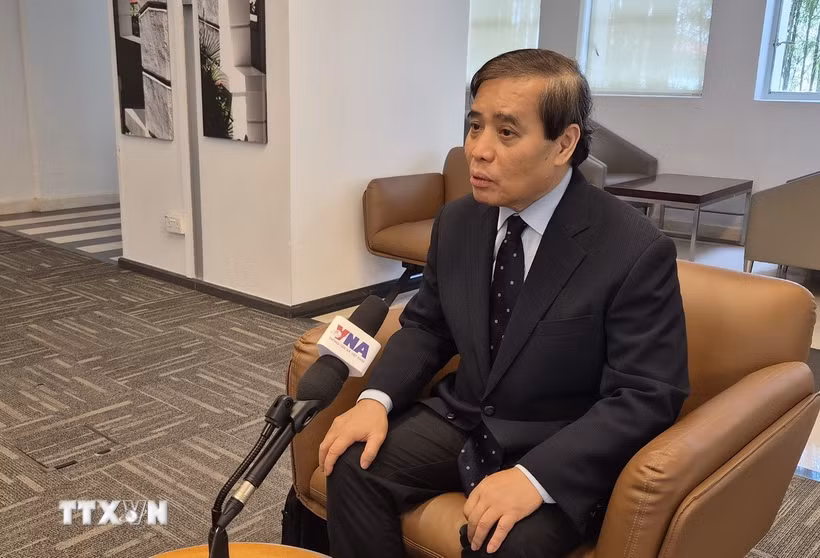 Giáo sư Vũ Minh Khương. (Ảnh: Việt Dũng/TTXVN)