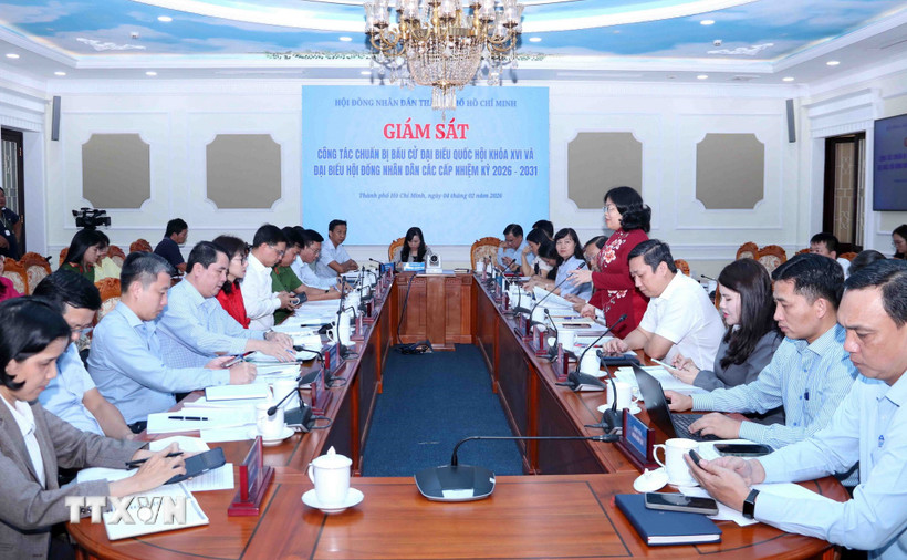 Quang cảnh buổi giám sát. (Ảnh: Xuân Khu/TTXVN)