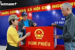 Phường 'Tứ trấn Thăng Long’ sáng ý chí, hướng về ngày hội toàn dân 