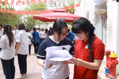 Sỹ tử Hà Nội rạng rỡ rời phòng thi môn Văn: Đề vừa sức, dễ đạt điểm từ 7-8 