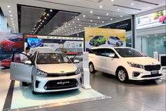 Doanh số bán ôtô giảm mạnh hậu chính sách giảm lệ phí trước bạ của Chính phủ. (Ảnh minh hoạ: PV/Vietnam+)