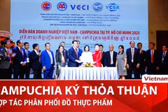 Vissan và Anh Kim ký thỏa thuận hợp tác với doanh nghiệp Campuchia
