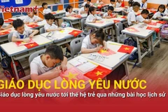 Giáo dục lòng yêu nước tới thế hệ trẻ qua những bài học lịch sử