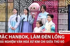 Đắm chìm vào không gian văn hóa Hàn Quốc tại thủ đô Hà Nội