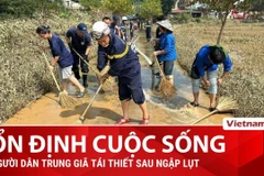 Người dân Trung Giã dần trở lại nhịp sống sau những ngày “màn trời chiếu đất”