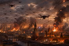 Ukraine tung đòn tập kích hàng trăm UAV đánh thẳng vào loạt tỉnh thành Nga 