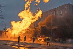 Ukraine thực hiện vụ tấn công ồ ạt nhất vào lãnh thổ Nga