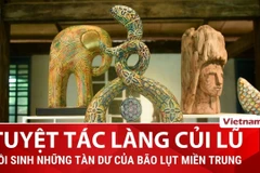 Từ tàn dư bão tố đến tuyệt tác nghệ thuật Làng Củi Lũ giữa lòng Hội An