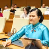 Đại biểu Quốc hội Nguyễn Thị Sửu, Phó Trưởng đoàn Đại biểu Quốc hội thành phố Huế. (Ảnh: NVCC)
