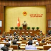 Quốc hội họp sáng ngày 27/10. (Ảnh: Doãn Tấn/TTXVN)