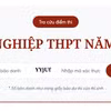 Điểm thi sẽ được công bố vào 8 giờ sáng nay. (Ảnh chụp màn hình)