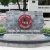 Trường Đại học Ngoại thương. (Ảnh: PV/Vietnam+)