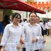 Thí sinh dự thi Tốt nghiệp trung học phổ thông. (Ảnh: PV/Vietnam+)