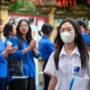 Thí sinh dự thi Tốt nghiệp Trung học phổ thông năm 2025. (Ảnh: Hoài Nam/Vietnam+)