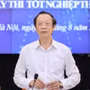 Thứ trưởng Bộ Giáo dục và Đào tạo Phạm Ngọc Thưởng. (Ảnh: Vietnam+)