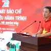 Bí thư Trung ương Đoàn, Chủ tịch Hội Liên hiệp Thanh niên Việt Nam Nguyễn Tường Lâm. (Ảnh: PV/Vietnam+)