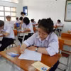 Thí sinh dự thi học sinh giỏi. (Ảnh: TTXVN)