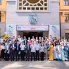 Trường Đại học Quản trị và Kinh doanh Hà Nội (Đại học Quốc gia Hà Nội) trở thành trường đại học công lập đầu tiên đạt chuẩn QS 5 sao. (Ảnh: Vietnam+)