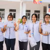 Thí sinh Hà Nội dự thi lớp 10 môn Ngữ văn tại điểm thi Trường Trung học phổ thông Đoàn Kết - Hai Bà Trưng. (Ảnh: Khánh Hòa/TTXVN)