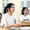 Thí sinh dự thi Tốt nghiệp trung học phổ thông. (Ảnh: TTXVN)