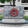 Trường Đại học Ngoại thương. (Ảnh: PV/Vietnam+)
