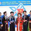Các đại biểu tham dự Đại hội đại biểu toàn quốc Đoàn Thanh niên Cộng sản Hồ Chí Minh lần thứ XIII. (Ảnh: PV/Vietnam+)