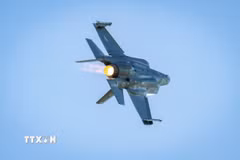 Máy bay chiến đấu F-35 Lightning II của Mỹ. (Ảnh: PAP/TTXVN)