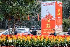 Triển khai thực hiện Nghị quyết Đại hội XIV của Đảng là nhiệm vụ trọng tâm. (Ảnh: Lê Đông/TTXVN)