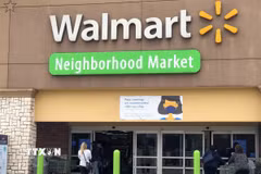 Một cửa hàng Walmart ở Dallas, Texas (Mỹ). (Ảnh: THX/TTXVN)