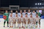 Đội tuyển Futsal Nữ Việt Nam giành quyền vào bán kết SEA Games 33. (Ảnh: VFF)