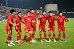 Đội tuyển U23 Việt Nam có lần thứ 6 liên tiếp góp mặt tại Vòng Chung kết của đấu trường châu Á. (Ảnh: Việt Anh/Vietnam+)