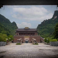 Đàn Kính Thiên được phục dựng lại với những nét cổ xưa theo lối kiến trúc cung đình. (Ảnh: Lao Động)