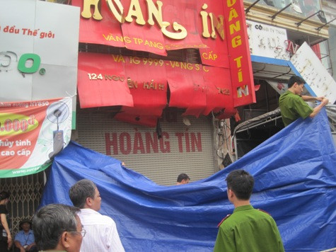 Hình ảnh mới nhất về vụ nổ ở phố Nguyễn Thái Học ảnh 5